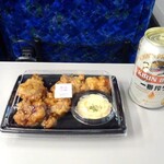 塚田農場OBENTO&DELI - 缶ビールとチキン南蛮
