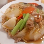 南海飯店 - かた焼きそば