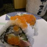 鮨やまと - やまと巻。寿司にマヨはもはや普通か。