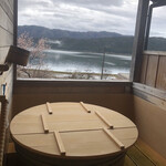 徳山鮓 - 露天風呂からの景色