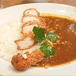 mi-toandowainitariamba-ruda-ri - チキンカツカレー