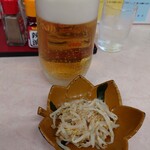 Kougyokubo Shokudou Meshi Shinchan - 2021年3月　生ビール（中）　500円+税