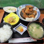 一楽 - あら煮定食￥800