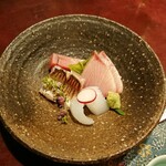 りょうりや 御旅屋 - かます  やいとかつお  ぶり  あおりいか