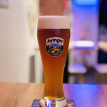THE BEER HOUSE - Ayinger Weiss & dunkel（300ml 700円）