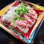 寿し処　海幸 - ネギトロ釜揚げしらす丼定食