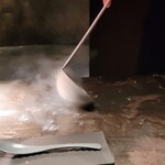 SECRETO - テーブルにも液体窒素