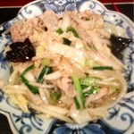 毛家麺店 - 肉野菜炒め（780円）