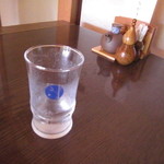 天庵 - 竹のガラスコップ