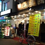 七津屋 - 店構え   今夜の〆780円