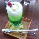 あいはなカフェ - クリームソーダ
