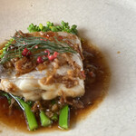 O2 - 太刀魚の特製XO醤蒸し