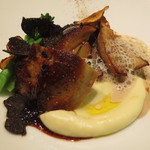 レストラン バカール - フォアグラとポルチーニのソテー1