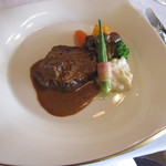 オーベルジュ まつむら - 牛フィレ ポルチーニソース