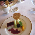 オーベルジュ まつむら - 正面に、この日のパートナー♪