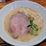 豚そば 武内製麺 - 令和2年7月 白とんこつ(博多とんこつ塩) 税込605円