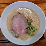 豚そば 武内製麺 - 令和2年7月 白とんこつ(博多とんこつ塩) 税込605円