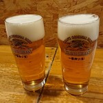 韓国風居酒屋コンベ - ビール