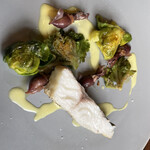 カエンネ - お魚　芽キャベツ