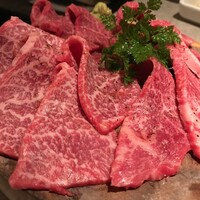 代官山焼肉 kintan - 神戸チャンピオン牛極上3種盛り