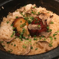 代官山焼肉 kintan - フォアグラとトリュフの石焼ビビンバ