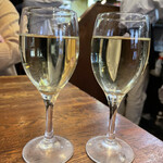 かつれつ四谷たけだ - グラスワイン（白）