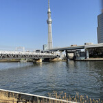 かつれつ四谷たけだ - スカイツリーが近づいてきたぞー