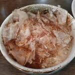 手打ち麺 やす田 - カツオ飯(150円)