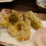 設楽 - 2103山菜天ぷら