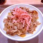 すき家 - 牛丼の中盛り。¥480。