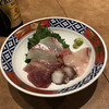 Hitotemakicchinkokochi - お刺身盛り合わせ(鯛、ハマチ、カツオ、蛸)