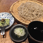 守破離 - ざるそば（二八蕎麦）780円＋大盛150円