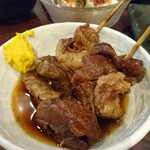 Yakitori Koubou - 牛すじのやわらか煮串220円×2