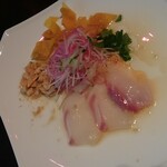 チャイナルーム - 真鯛の広東式刺し身サラダ