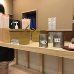 そばの神田 東一屋 - コンディメンツ。