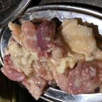 銀座縁 - 鶏盛り合わせ　塩こうじ　600円