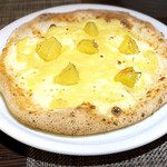 プレーゴドゥーエ - 特別に作ってもらったスイートポテトピッツア