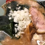 ラーメン山岡家 - 具材アップ