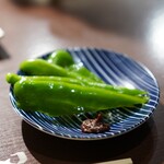 里葉亭 - 生ピーマン