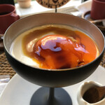 山形プリン - カラメルをかけて•••うま〜っ‼️
