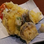 海食 うお貞 - 天ぷら六種