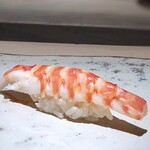 菊鮨 - ◆車海老（姫島）・・天然物は甘く美味。