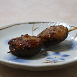 めでた家 - 椎茸肉詰め串 タレ