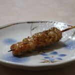 めでた家 - 鶏ハラミ串 タレ