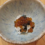 旬鮮彩鮨　豊のはなれ - イクラ醤油漬けのミニ丼