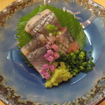 旬鮮彩鮨　豊のはなれ - 秋刀魚の刺身