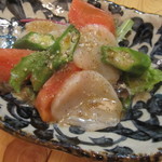 旬鮮彩鮨　豊のはなれ - 帆立のサラダ