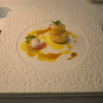 エルルカン・ビス - 赤海老とオマールの真丈　オマールのゼリーがけ