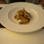 エルルカン・ビス - 自家製ロースハムと揚げ野菜のたたき