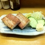 酒夢 - ベーコン厚切り三百五十円